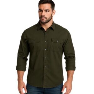 Marc Anthony Wrinkle-Resistant Stretch Button-Down Shirt — Size XXL
